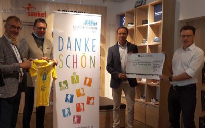 Seitz Laufsportwochen: 7.500 Euro für Menschen mit Behinderung im Allgäu erlaufen