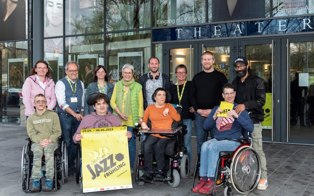 Musik verbindet: Kleinkunstverein Klecks e.V. lädt Körperbehinderte Allgäu zum Jazzfrühling ein