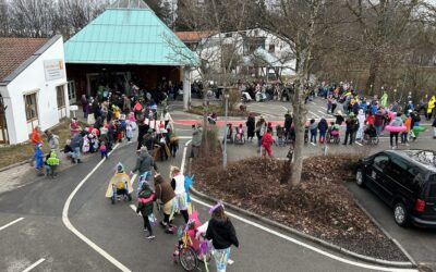 „Fantastische Welten“ beim Faschingsumzug im Astrid-Lindgren-Haus