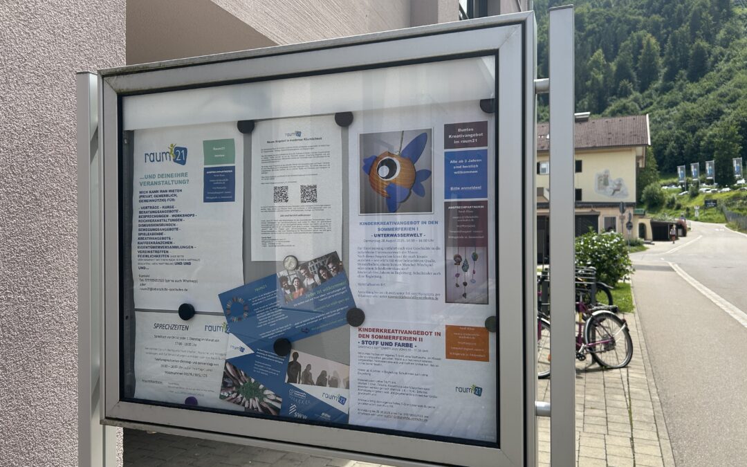 Raum21: Fünf Jahre Miteinander