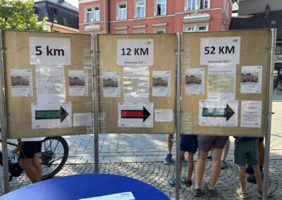 Beim Allgäuer Benefizlauf stehen drei verschiedene Strecken zur Wahl.