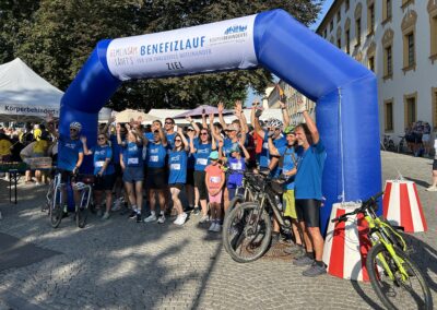 Das Team der Hochschule Kempten ging zusammen mit der Stadt Kempten an den Start.